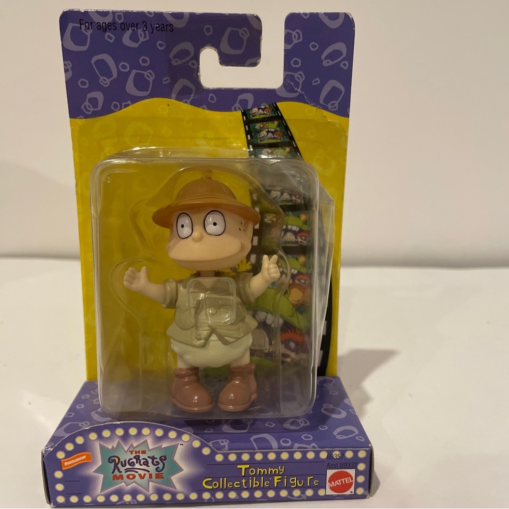 Vintage 1998 The Rugrats Movie Tommy Collectible Nickelodeon Mattel Figure